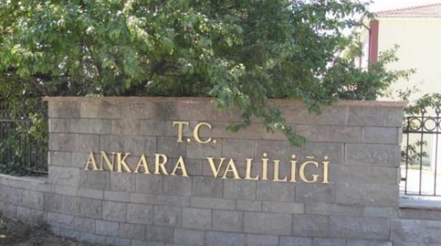 Ankara Valiliği'nden patlama uyarısı
