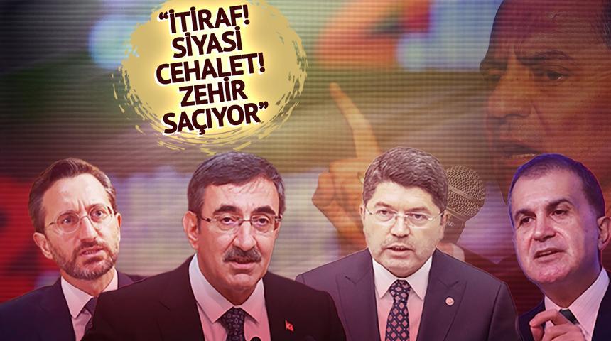 Cumhurbaşkanı Erdoğan'a "cunta başkanı" diyen Özgür Özel'e tepki yağmuru: "İtiraf! Siyasi cehalet! Zehir saçıyor..."