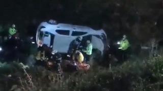 Kontrolden çıkınca dere yatağına uçtu! 1 yaralı