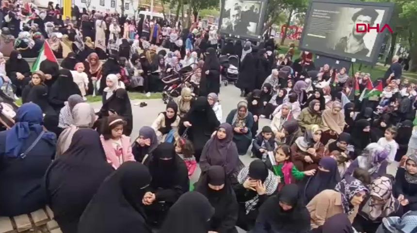 Yer: Batman! Gazze için oturma eylemi yapıldı