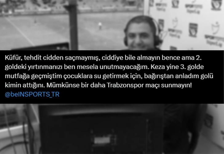 Fenerbahçe-Trabzonspor maçının spikeri Ali Ferahbot'tan ortalığı karıştıran paylaşım! Ölüm tehditleri aldığını açıkladı... Sebebi herkesi şaşırttı G3