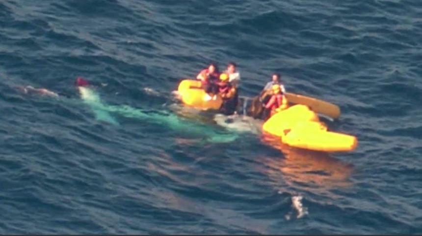 Japonya’da ambulans helikopter denize düştü: 3 ölü