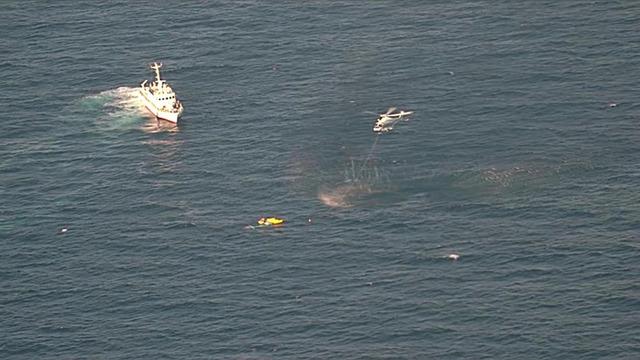 Yer: Japonya! Ambulans helikopteri denize düştü... 3 kişi olayda hayatını kaybetti