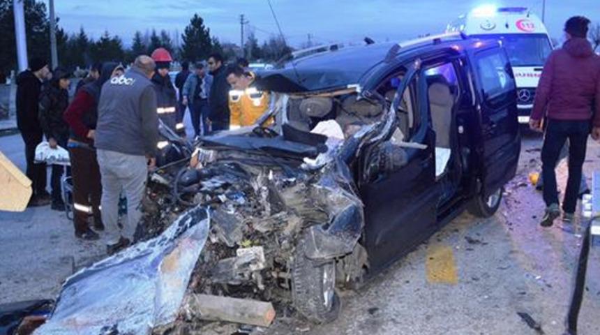 Ankara’da feci kaza: 4 ölü, 1 yaralı