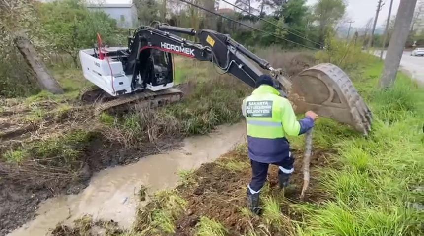 Sapanca Gölü'ne akan derede görülmüştü! Ekipler harekete geçti