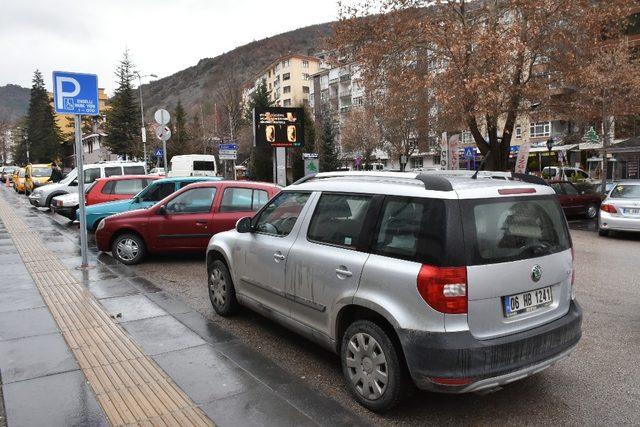 Kızılcahamam’da engelli sürücüler için araç park yerleri ayrıldı