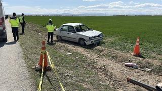 Aksaray'da otomobil yayalara çarptı! 1 kişi hayatını kaybetti, 1 kişi ağır yaralandı