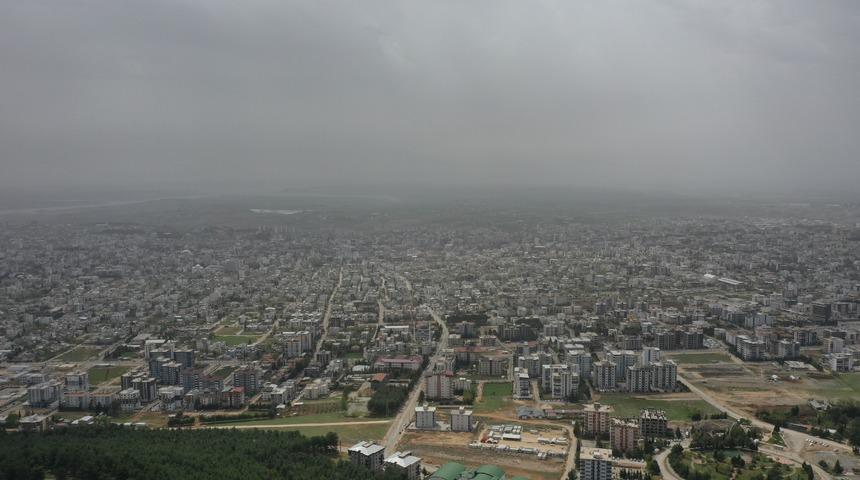 Adıyaman'da toz taşınımı etkili oldu