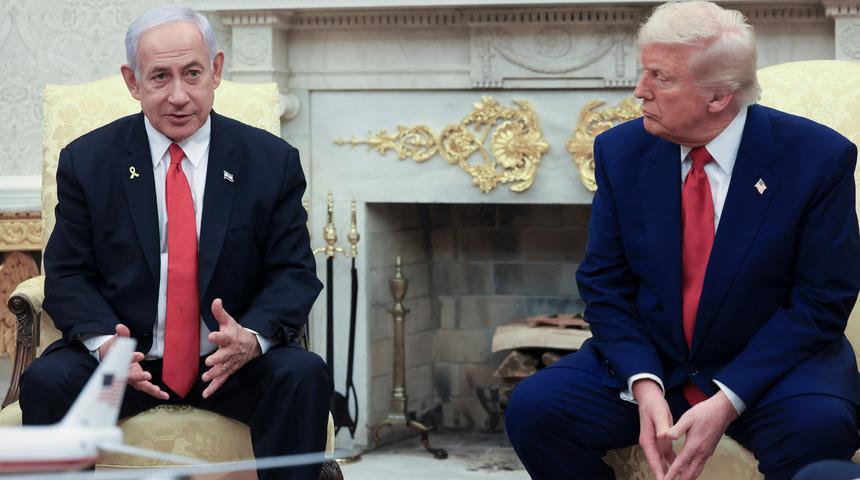 Trump ile görüşen Netanyahu'dan Suriye açıklaması: "Türkiye ile herhangi bir çatışmadan kaçınmak istiyoruz"