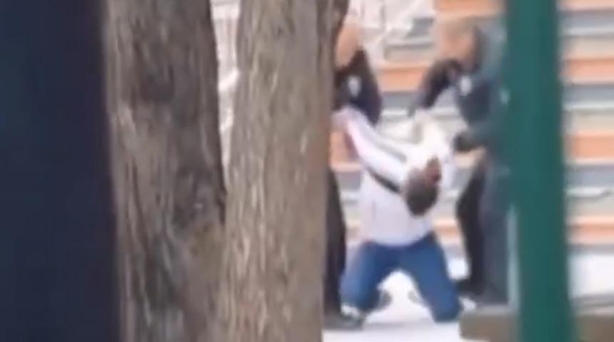 Ankara'da yeğenini okuldan almak isteyen alkollü dayı olay çıkarttı!