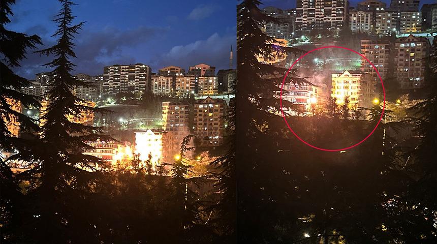 Başkentte korku dolu anlar! Elektrik direkleri art arda patladı: İtfaiye ilk etapta müdahale edemedi