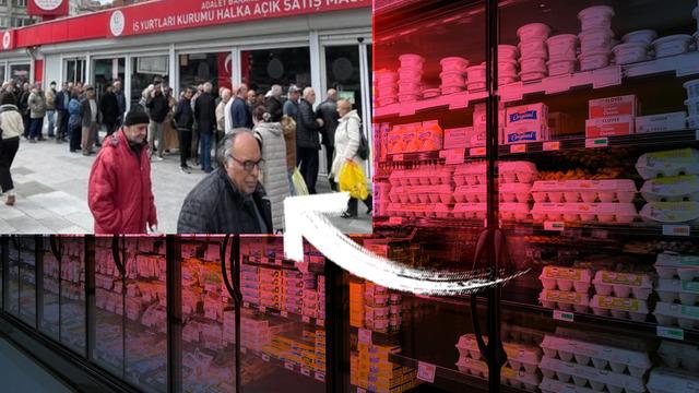 Yumurta fiyatları uçtu! 4 ayda yüzde 100 zamlandı! Şimdi de ucuz yumurta kuyrukları başladı...