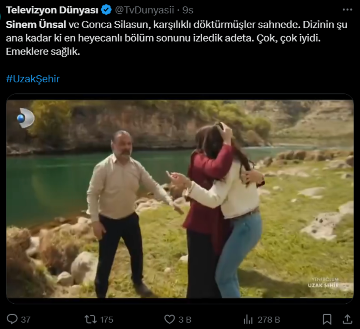 Uzak Şehir'in 20. bölümüne Alya damga vurdu! Sinem Ünsal'ın oyunculuğu sosyal medyayı salladı G3