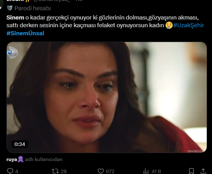 Uzak Şehir'in 20. bölümüne Alya damga vurdu! Sinem Ünsal'ın oyunculuğu sosyal medyayı salladı G4