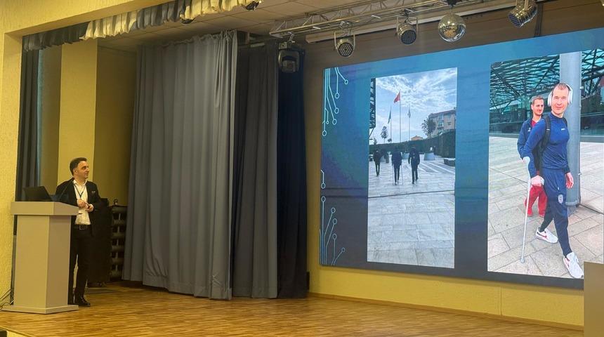 Rusya'daki konferansta 'Türkiye' damgası! "Hastalar aşamalı olarak koltuk değneklerini bırakıyor" diyerek açıkladı