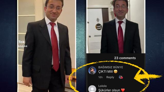 Ekrem İmamoğlu'na benzetilen şahsa tuhaf yorumlar! TikTok canlı yayınlarıyla kazanç iddiası... Evde takım elbiseli videosu gündem oldu