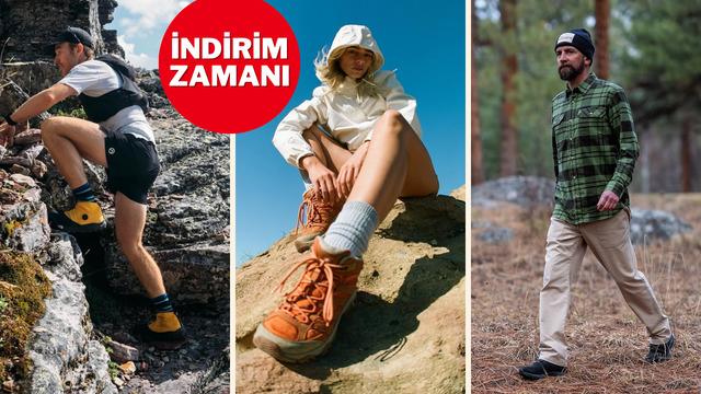 Columbia, Merrell, Salomon... Outdoor giyimde kaçırılmayacak indirim