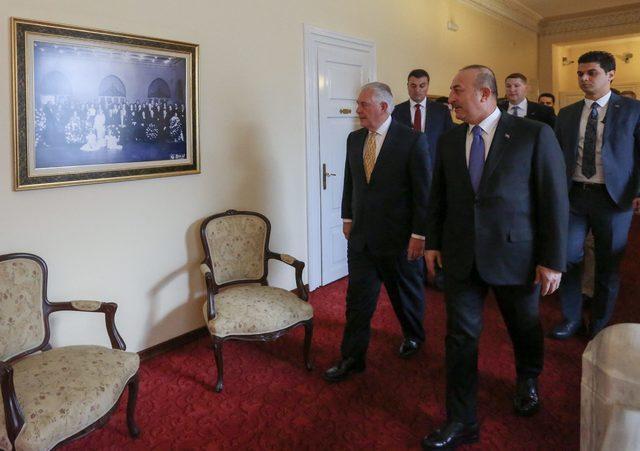  Dışişleri Çavuşoğlu, ABD Dışişleri Bakanı Rex Tillerson ile görüştü 