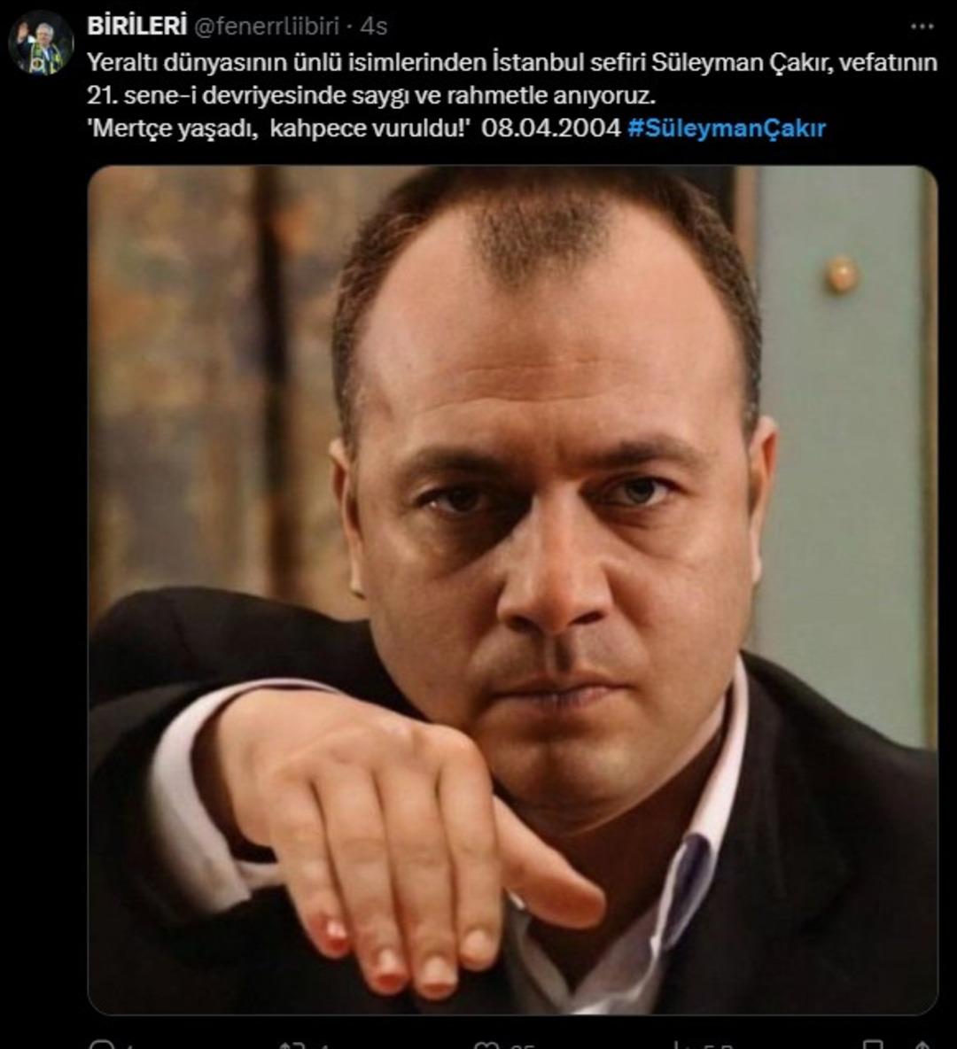 Oktay Kaynarca yayınladı! Kurtlar Vadisi nin Süleyman Çakır ını yine kimse unutmadı  3