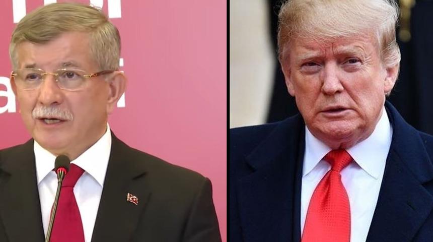 Davutoğlu ışıkların azizliğine uğradı! Saçlarının rengi açılınca herkes Trump'a benzetti