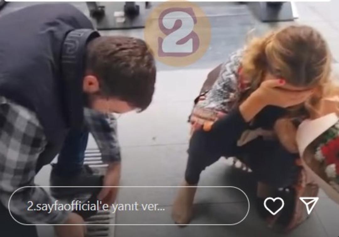 Nadide Sultan ın talihsiz anları! Topuğu mazgala sıkıştı! Yüzünü kapattı...  3