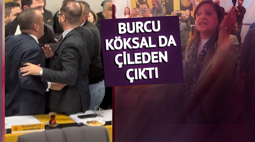 Burcu Köksal da çileden çıktı! Belediye Meclisinde ortalık fena karıştı: "Parmak sallayamazsın, kırarım o elini terbiyesiz"