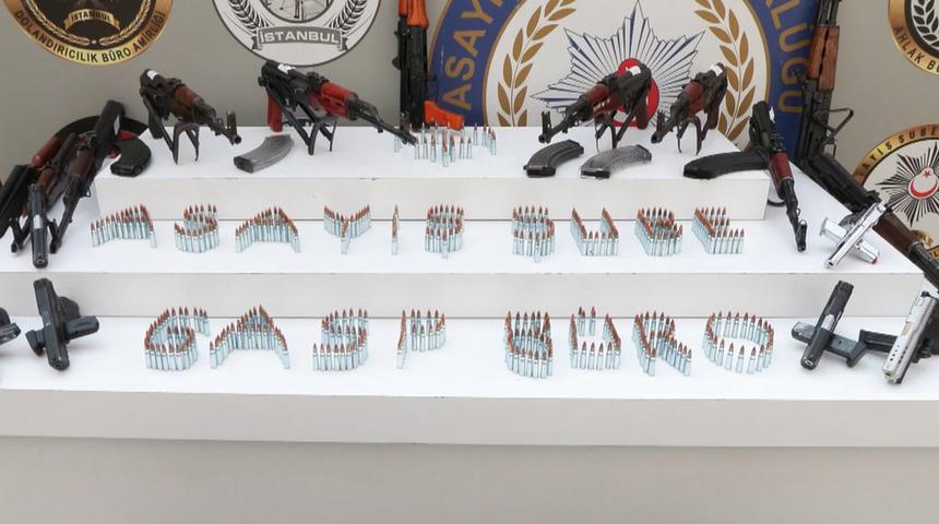 10 milyon isteyen haraç çetesi çökertildi! Cephanelik ele geçirildi