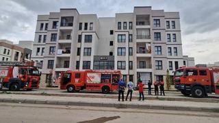 Diyarbakır'da apartman yangını! 5 kişi dumandan etkilendi