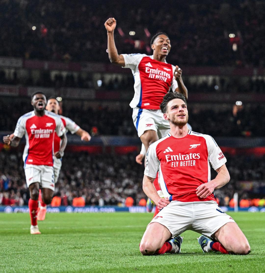 Şampiyonlar Ligi nde Declan Rice dan Real Madrid e 2 füze! 12 dakikada tarihe geçti... 1