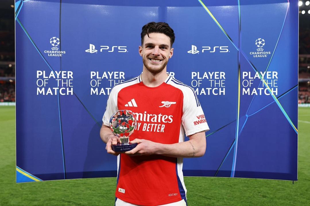 Şampiyonlar Ligi nde Declan Rice dan Real Madrid e 2 füze! 12 dakikada tarihe geçti... 5