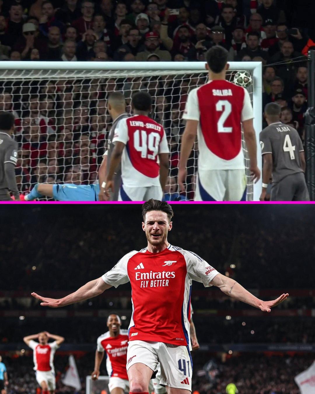 Şampiyonlar Ligi nde Declan Rice dan Real Madrid e 2 füze! 12 dakikada tarihe geçti... 4