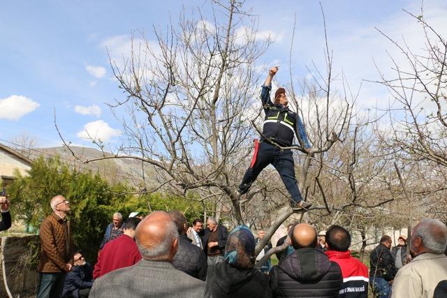 Erzincan’da budama kursuna yoğun ilgi