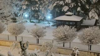 Amasya’da Nisan ayında yağan kar 24 köy yolunu ulaşıma kapadı