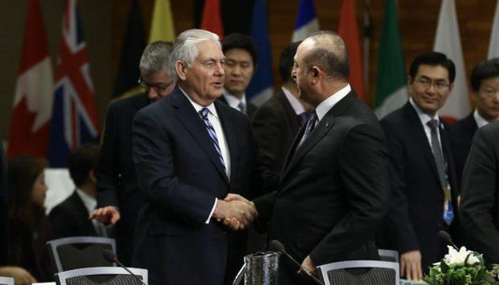 Dışişleri Bakanı Çavuşoğlu ve Tillerson'dan açıklamalar