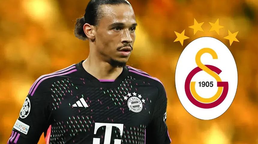 Galatasaray'a Leroy Sane'den haber var! Sözleşmesi bitince imza atacağı iddia edilmişti...