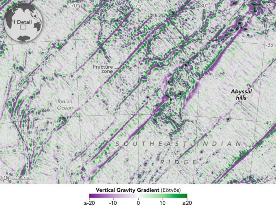 NASA nın yeni keşfi ortaya çıktı! Binlerce  Gizli dağ  görüldü ama bu sefer uzayda değil... 1