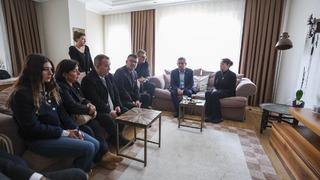 CHP Genel Başkanı Özel, Minguzzi ailesine taziye ziyaretinde bulundu