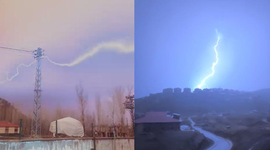 Yüksekova’da fırtına ve sağanak etkili oldu! Evlerin çatıları uçtu, yollar su altında kaldı