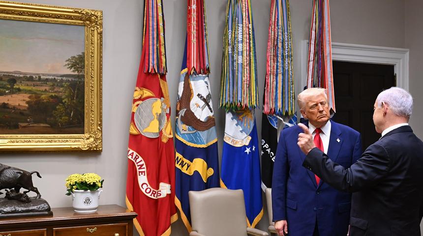 Trump'tan İran açıklaması: "Askeri seçenek gerekirse kullanacağız ve İsrail de dahil olacak"