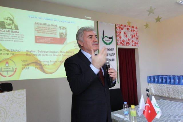 Vefa ve anma buluşmalarının konuğu Başkan Memiş oldu