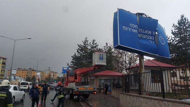 Erzurum için sarı kod verildi