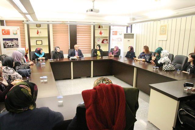 Türk demokratlar birliği üyelerinden büyükşehir belediyesine ziyaret
