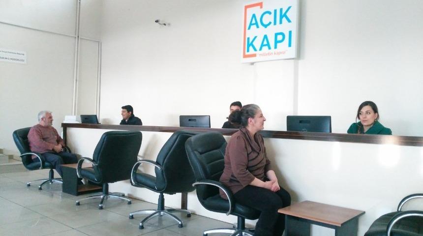 &lsquo;A&ccedil;ık Kapı&rsquo; projesi hizmete a&ccedil;ıldı