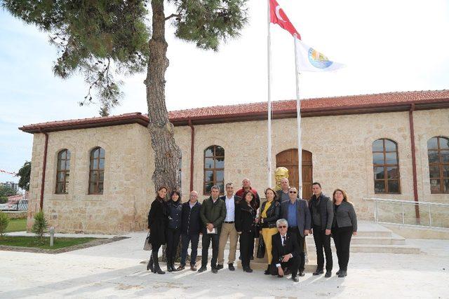 Mezitli’de daire müdürleri projeleri yerinde inceledi