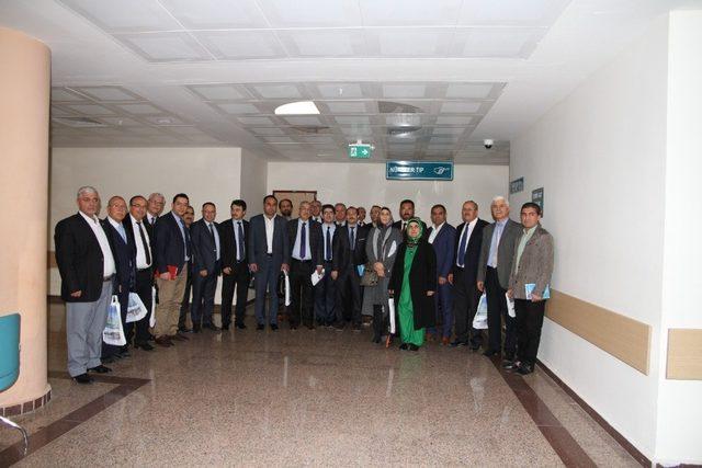 STK temsilcileri Harran Tıp hastanesinde toplandı