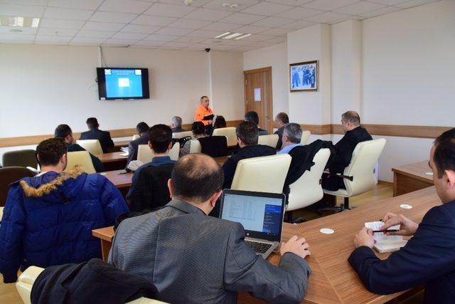 Düzce Üniversitesi’nde Afet ve Acil durum eğitimi düzenlendi