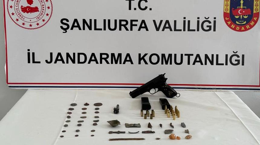 Şanlıurfa'da tarihi eser kaçakçılığı: 2 gözaltı