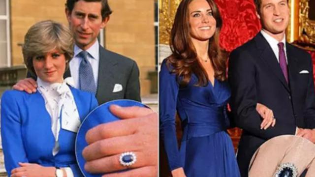 Diana'dan Kate'e geçen bir miras: Safir nişan yüzüğünün hikayesi