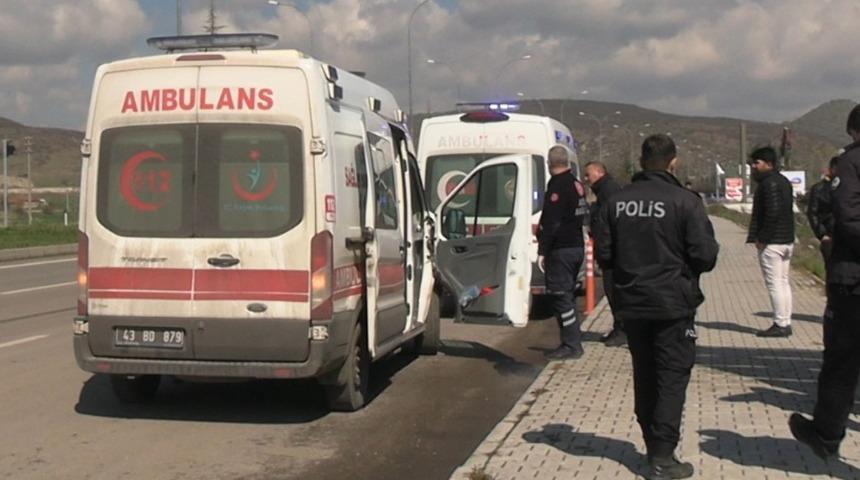 K&uuml;tahya'da bataklığa d&uuml;şen kişiyi itfaiye kurtardı