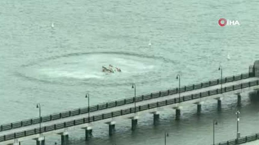 Yer: ABD! Helikopter Hudson Nehri'ne düştü